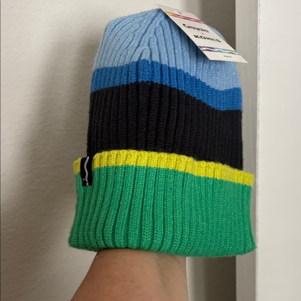 Crayola x Kohl's Vibrant Striped Beanie - Picture 5 of 9